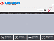 Tablet Screenshot of canmobilya.net